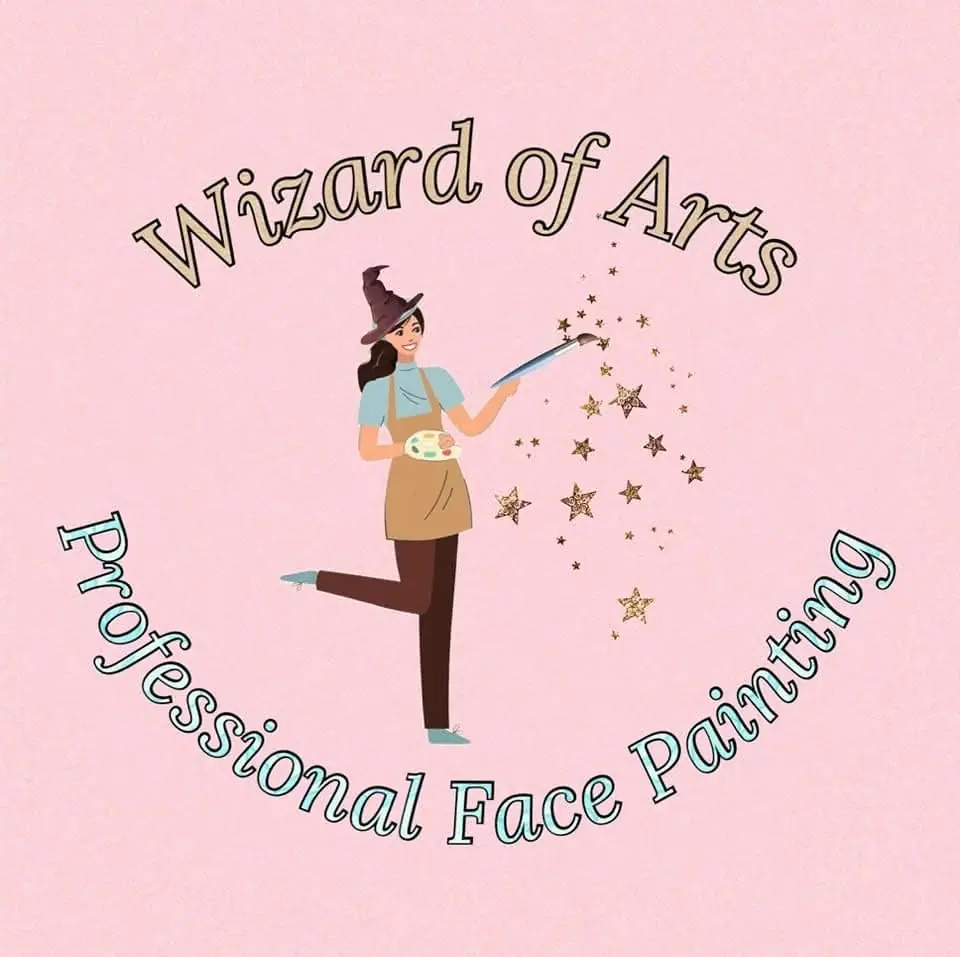 Wizard of Arts professional face painting logo